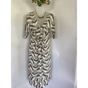 Vintage BCBG Maxazria M Retro Abstract‎ Print Dress